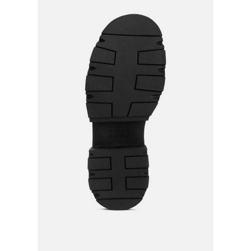 TATUM COMBAT BOOTS - BLACK WOMENS SIZES 8 & 9 (NEW WITH TAGS) - Picture 4 of 6